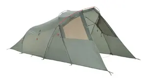 Палатка VAUDE Allround Chapel XT на 3 человека, тент/пол полиэстер с PU, внутренняя ткань полиамид, 215×480 см, высота 170 см