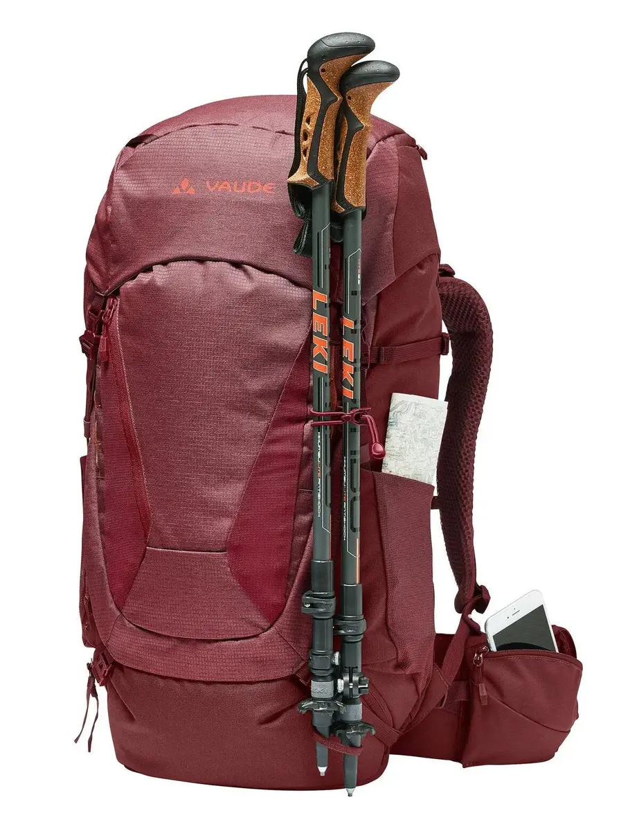 VAUDE Asymmetric 48+8 trekinga soma sievietēm Photo 6