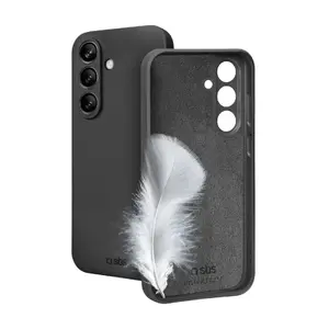 Mobile phone cover SBS for Samsung Galaxy S25 FE — black, protective cover (TEINSTSAS25FEK)