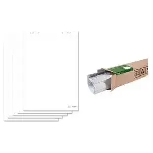 Flipchart Block Sigel MU166 — 100 blank sheets, 680 × 990 mm, white