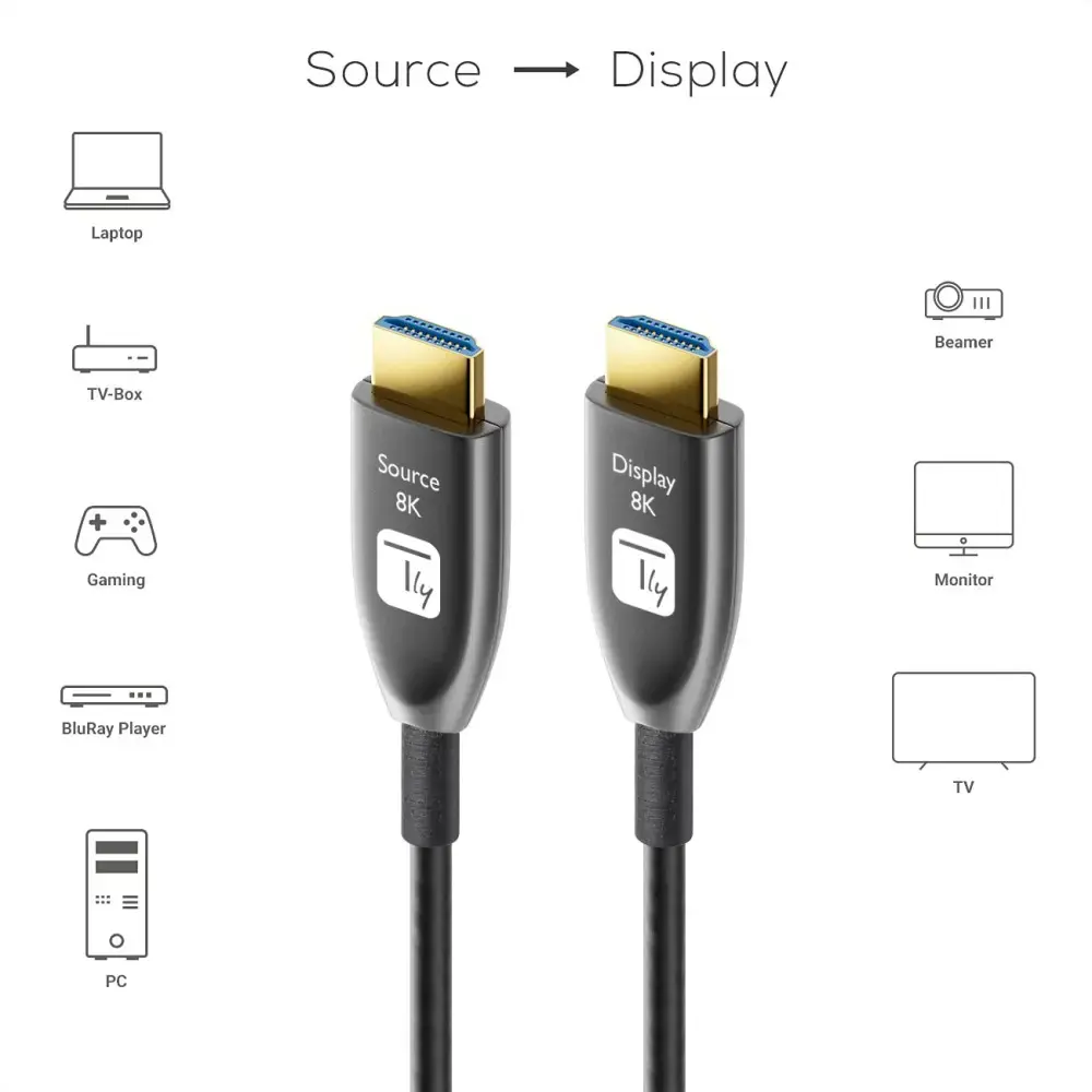 TECHLY HDMI cable ICOC-HDMI-HY8-030 — 30 m Photo 3