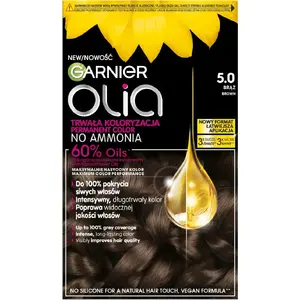 Hair Color Alkotest Olia 5.0 Brown — permanent hair dye, shade 5.0 (Brown)