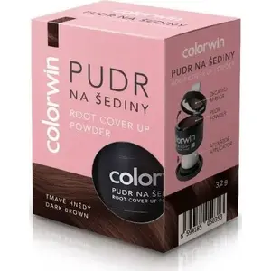Pūderis saknēm un matu apjomam Colorwin Tumši brūns 3.2 g