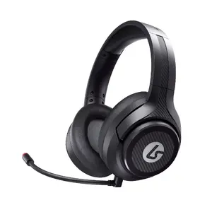 Austiņu headset LucidSound LS15X — vadu un bezvadu, apausu (circumaural), 20–20000 Hz, darbības rādiuss 9 m, 282 g, melna