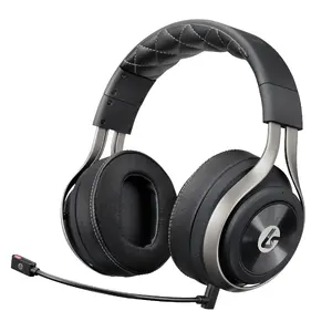 Austiņas ar mikrofonu LucidSound LS50X — apkārtējās (circumaural), vadu un bezvadu (USB‑C, Bluetooth), 20–20000 Hz, 0.408 kg, melnas