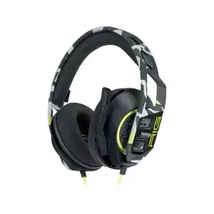Wired Headset nacon RIG 300 PRO HS Acid — Head-band, Circumaural, 20–20000 Hz, 233 g, Yellow/Camouflage