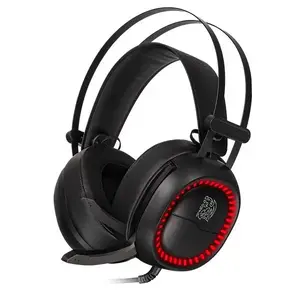 Vadu galvas pāri spēļu austiņas THERMALTAKE Shock Pro RGB 7.1 — circumaural, 20–20000 Hz, melnas