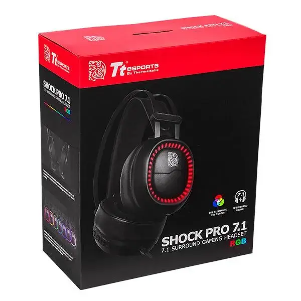 THERMALTAKE Shock Pro RGB 7.1 игровая гарнитура Photo 7