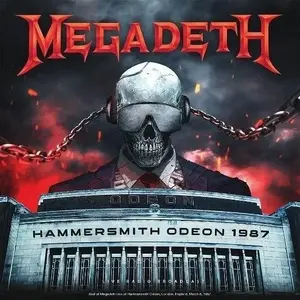 Vinyl record Yss Megadeth Hammersmith Odeon 1987 — live album, 1987 concert edition
