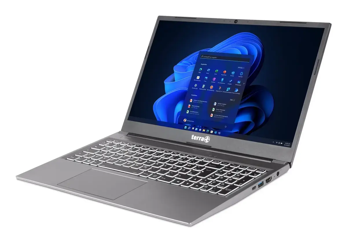 TERRA Mobile 1517R klēpjdators — Intel i5-1334U, 15.6" FHD Photo 4