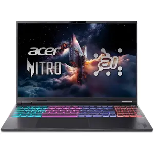 Laptop Acer Nitro 16S AI AN16S-61 — Ryzen AI 7 350, 16 GB RAM, 1 TB SSD, NVIDIA RTX 5070, 180 Hz