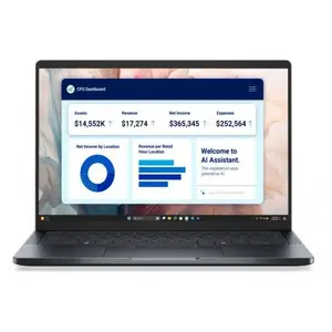 Laptop Dell Pro 14 Premium PA14250 — Intel U5-236V, 16GB RAM, 512GB SSD, 14.0" FHD+ 300nit, Intel Arc, 5G WWAN, Fingerprint, Windows 11 Pro