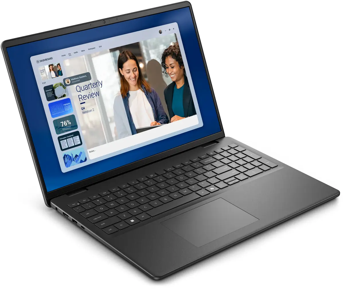 Dell DC16255 laptop — AMD Ryzen 5 220, 16" WUXGA Photo 2