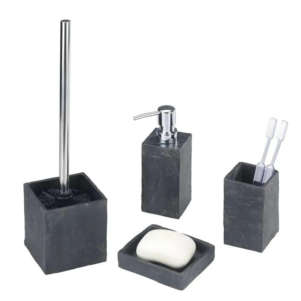 Wenko Slate Rock bathroom tumbler Photo 2