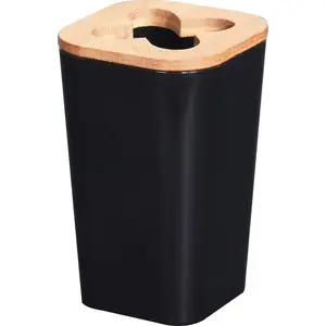 KOOPMAN single mug black K-170456650 — ceramic single cup, black