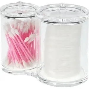 Cosmetic Storage Container KOOPMAN model 124678, transparent, plastic