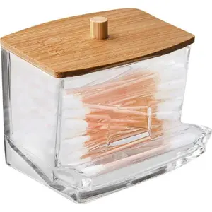 Cosmetic container ORION Ori_127134 transparent — cosmetic storage jar, clear plastic