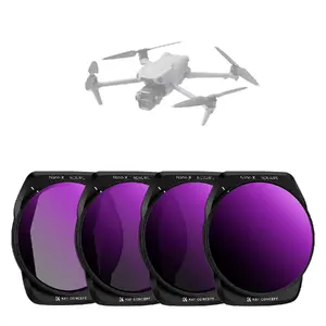 Camera Filter Kit K&F SB9344 — Gray Polarizer + ND PL 4-in-1 (ND8, ND16, ND32, ND64) for DJI Air 3S