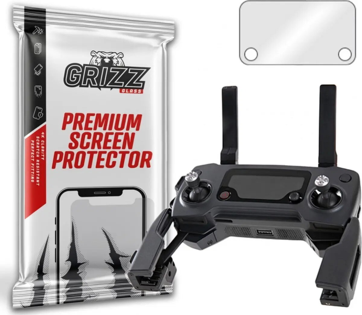 Hidrogelu ekrāna aizsargplēve GrizzGlass priekš DJI