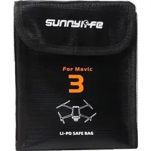 Огнестойкий защитный кейс Sunnylife для DJI Mavic 3 — для 2 аккумуляторов (модель SB6730)