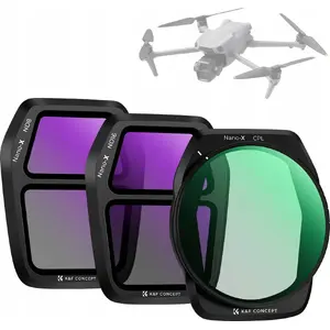 K&F CPL Polarizing and Neutral Density Filter Set (ND, ND8, ND16) for DJI Air 3S