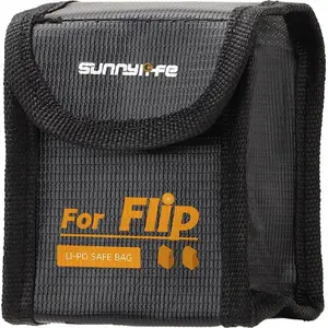 Protective Fire‑Resistant Carrying Case Sunnylife for 2 Drone Batteries — model SB9769