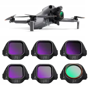 Набор фильтров 6 в 1 K&F — CPL, серый ND8 ND16 ND32 ND64 ND128 для DJI Mini 5 Pro
