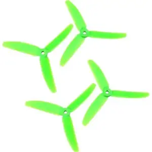 Комплект винтов Gemfan 3-лопастные Race Copter Bullnose 5×4 дюйма (12,7×10,2 см)