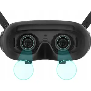 Protective Glass Lens Covers by Sunnylife for DJI Goggles 2 — 4x replacement lenses (model SB7265)