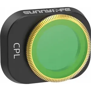 Polarizing CPL Filter for DJI Mini 4 Pro Drone Lens by Sunnylife — model SB8131 with protective case