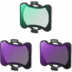 K&F 3-in-1 Filter Kit: Polarizer + Neutral Density ND8 + ND16 for DJI Avata 2