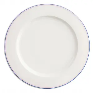Flat plate 27 cm Verlo Forte Mizu II — ceramic dinner plate