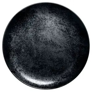 Plate, flat round coupe 29 cm, Sagad KARBON (R-KRNNPR29-12)