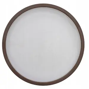 Flat plate Secret de Gourmet CHOCO, 20 cm, white