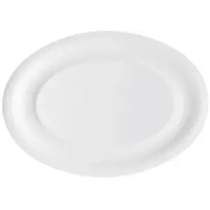 Flat Plate HENDI Ø27 cm — ceramic dinner plate, 27 cm diameter