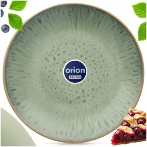 Dessert plate Lumarko GLAZE 20.5 cm, ceramic, green