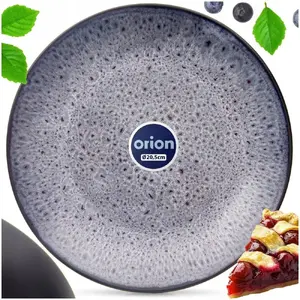 Dessert plate Lumarko GLAZE 20.5 cm ceramic purple