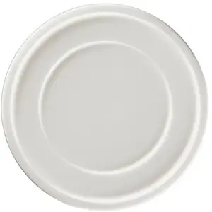 Dinner Plate Lumarko STONE flat 24 cm white