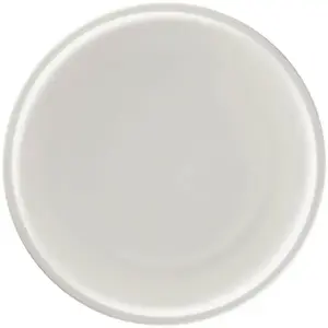 Dinner plate Vilde STONE flat 32 cm white