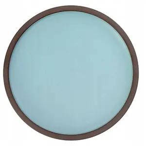 Плоская тарелка Siaki Collection CHOCO 20 см синяя