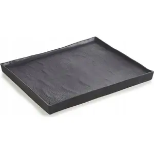 Plate Revol Black Moon 21×18 cm by Revol — stoneware dinner plate, model RV-652403-4