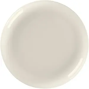 Flat round plate 24 cm, Sagad FEDRA - ceramic dinner plate