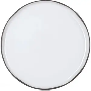 Dinner plate Revol CARACTERE flat 28 cm White Cloud