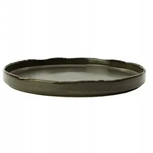 Flat Plate Lumarko ALGA, diameter 25 cm, ceramic dinner plate