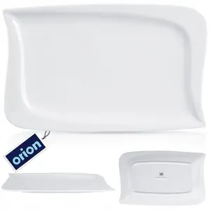 Porcelain serving plate ORION MONA 28×18 cm
