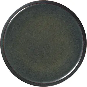 Flat Plate 28 cm volcanic finish — Secret de Gourmet