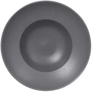 Deep round plate Sagad NEOFUSION Ø26 cm, gray
