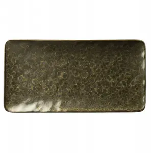Disposable rectangular plate Papstar ALGA 25×13×1.7 cm