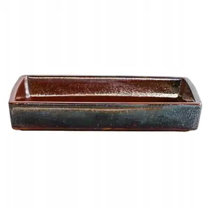 Deep Plate Verlo Flame 23 x 18 cm — rectangular deep dish