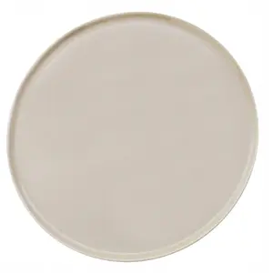 Paw flat round plate 18 cm, beige, ETER model V-85016-6